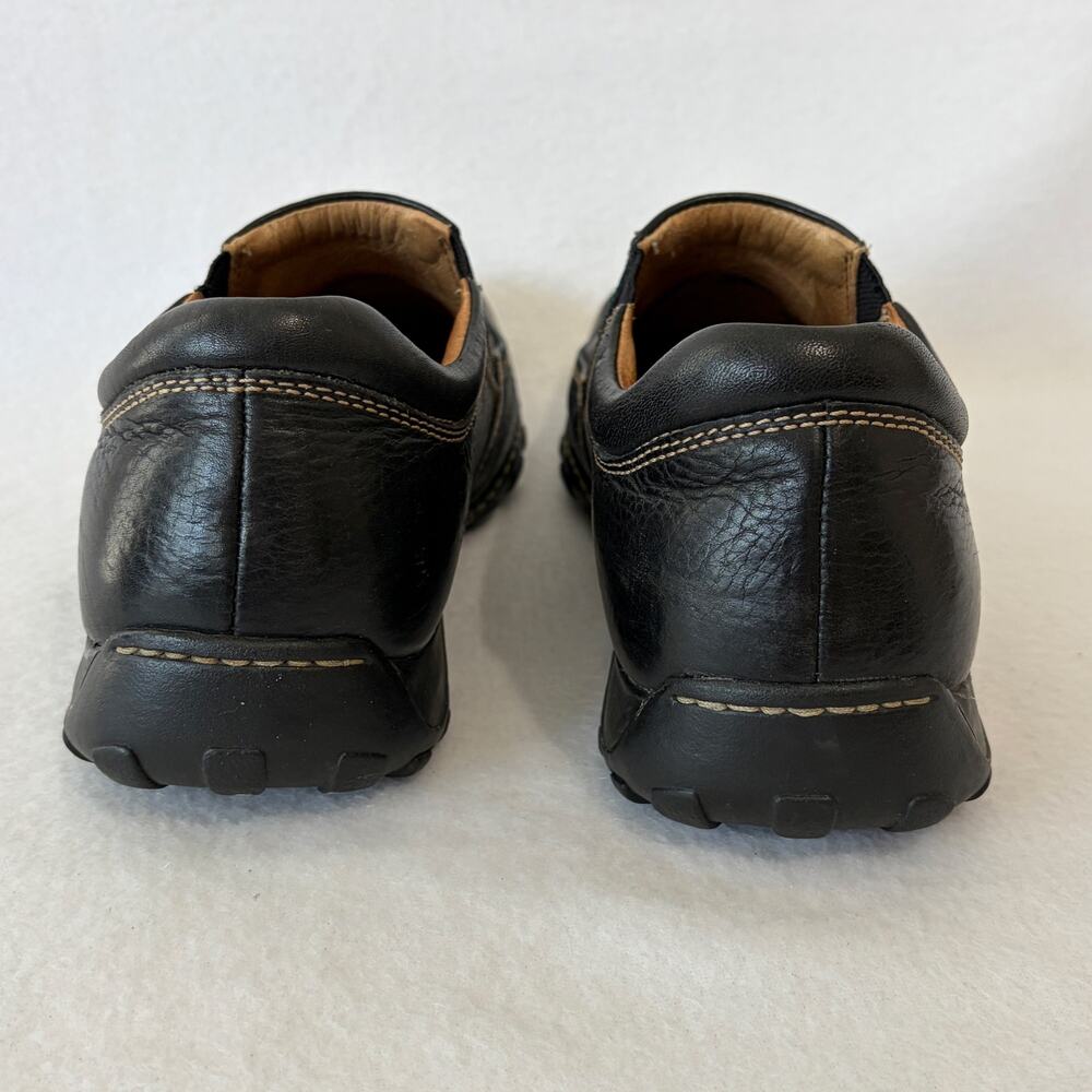 Born Concept Loafers Men's Size 9.5 EUR 43 Black Leather Casual Slip On Shoes - Picture 9 of 11
